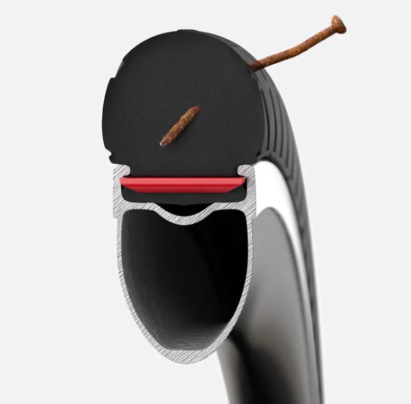 Tannus Tyre Aither II Slick Volcano Red 700 x 23